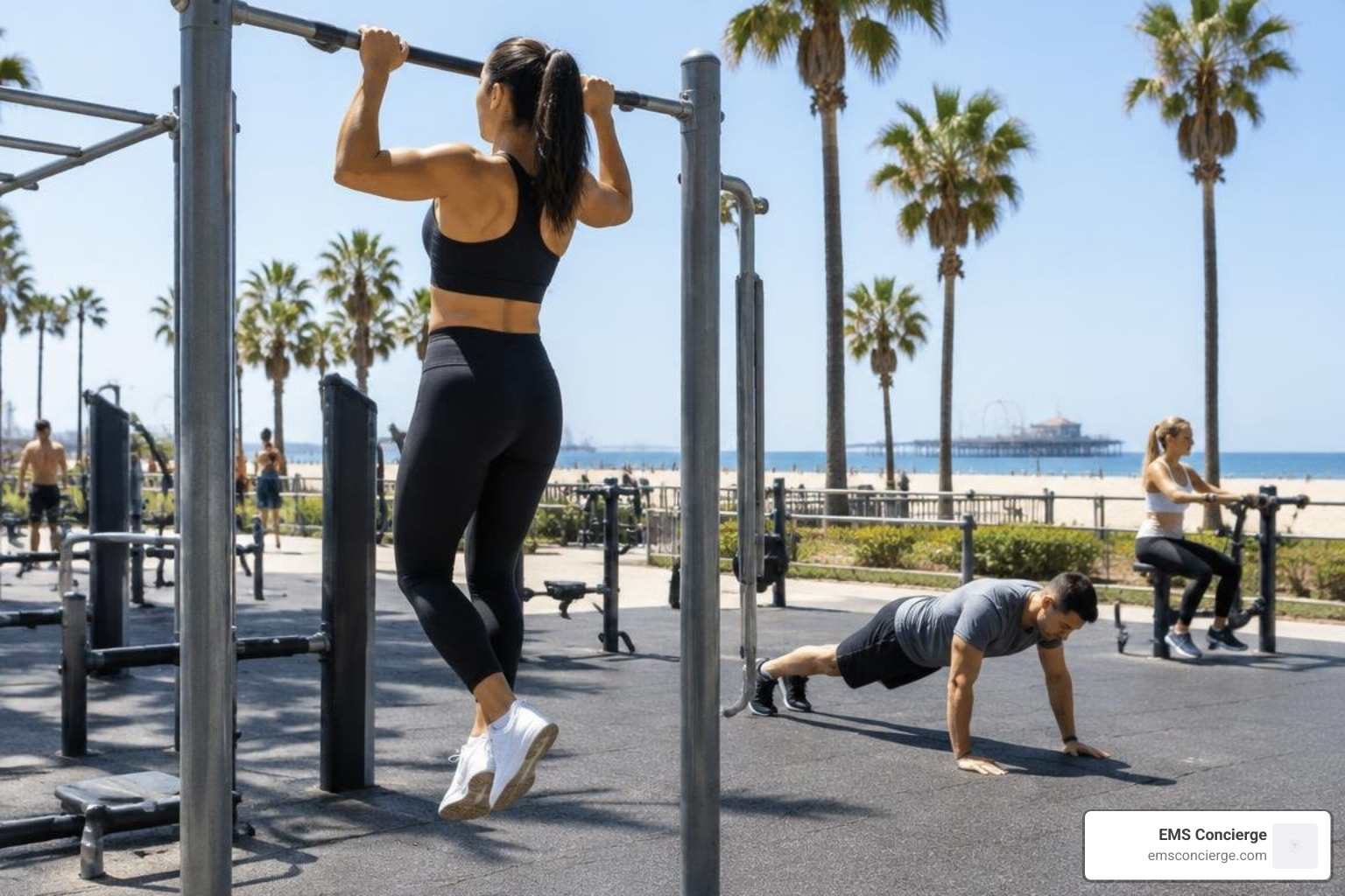 outdoor gyms santa monica